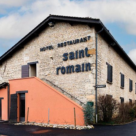 Logis Hotel-Restaurant Saint Romain Анс Екстериор снимка