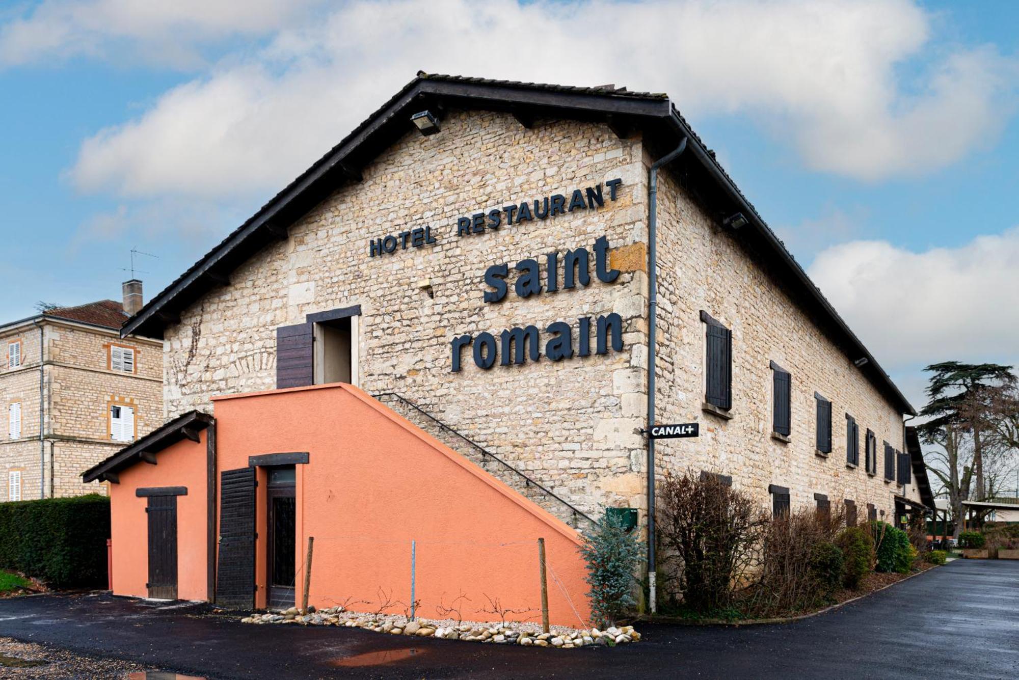Logis Hotel-Restaurant Saint Romain Анс Екстериор снимка